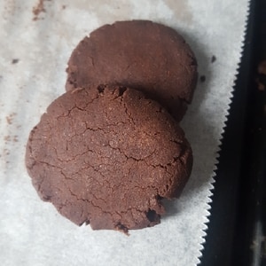 ビニール袋で簡単　チョコクッキー